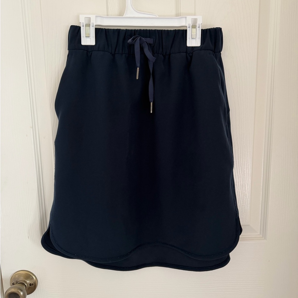 Lululemon Athletica Dark Blue Mini Skirt